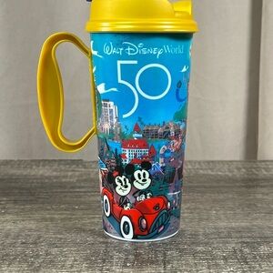 Disney Blue and Yellow 50th Anniversary Mug